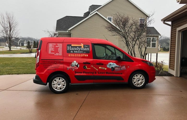 Handyman & Moore Van Picture | Holland, Michigan